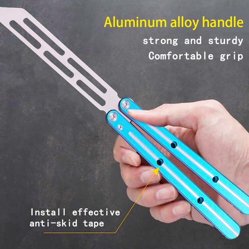 KEEDAS Integrated Forging Bushing System, Aluminum Integral Channel Handle, Excellent Grip, Pretty Solid, Best Balance and Inertia, Great for Beginners (Blue)