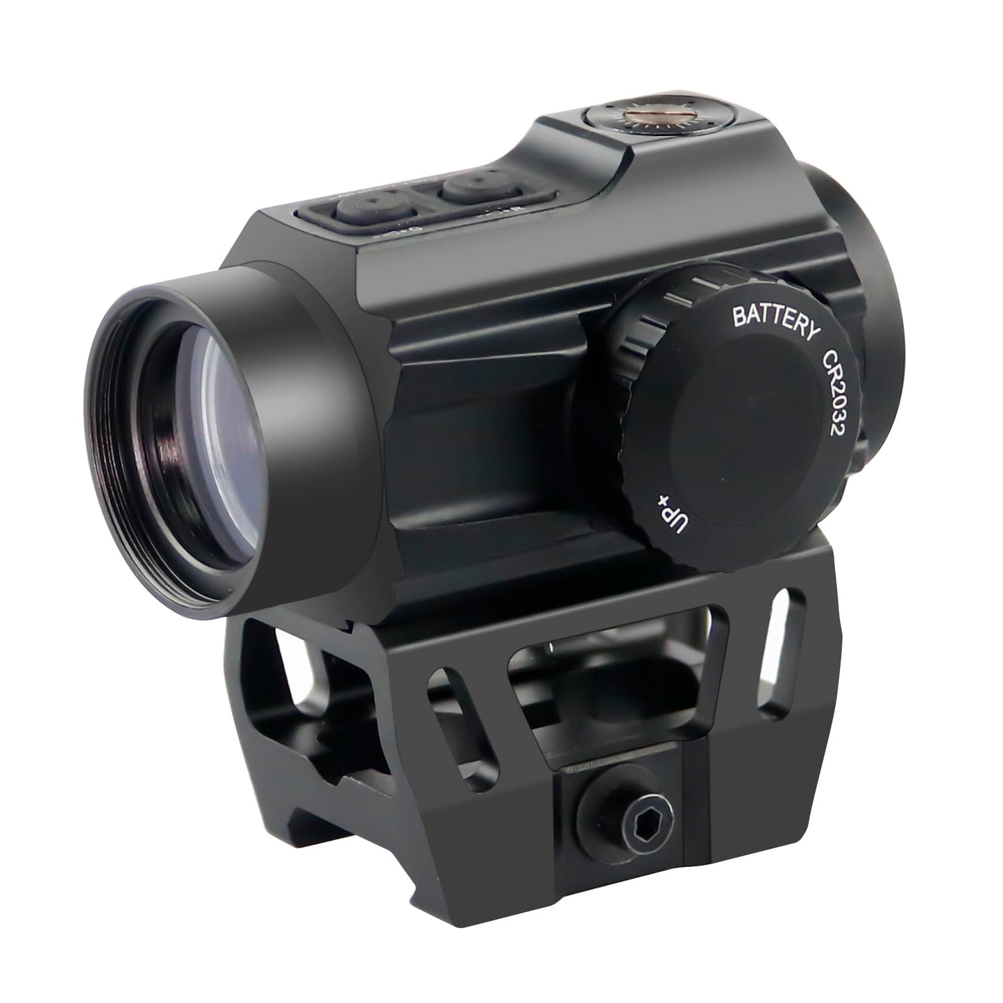 Red & Green Dot Sight, 1x25mm 2 MOA Compact Red & Green Dot Sight Waterproof & Shockproof & Fog-Proof Rifle Scope