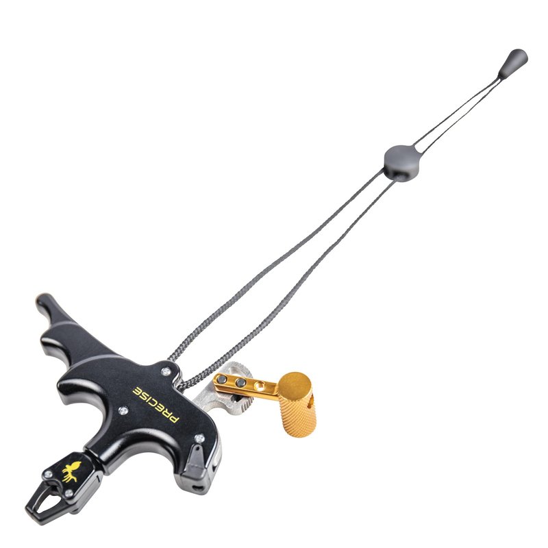 Trophy Ridge Precise Bow Release, 4-Finger T Handle Release, Includes Sling Wrist Strap, Torque Free Caliper-Style Head Rotates a Full 360-degrees, Multi-Position Thumb Trigger