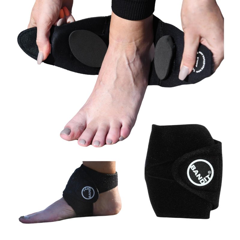 PROBAND The Ankle BandIT, One Size Fits Most, Compression Ankle Wrap, Reduce Pain, Tendonitis, Buritis, Ankle Sprain, Osteoarthritis, Plantar Fasciitis, Synovitis