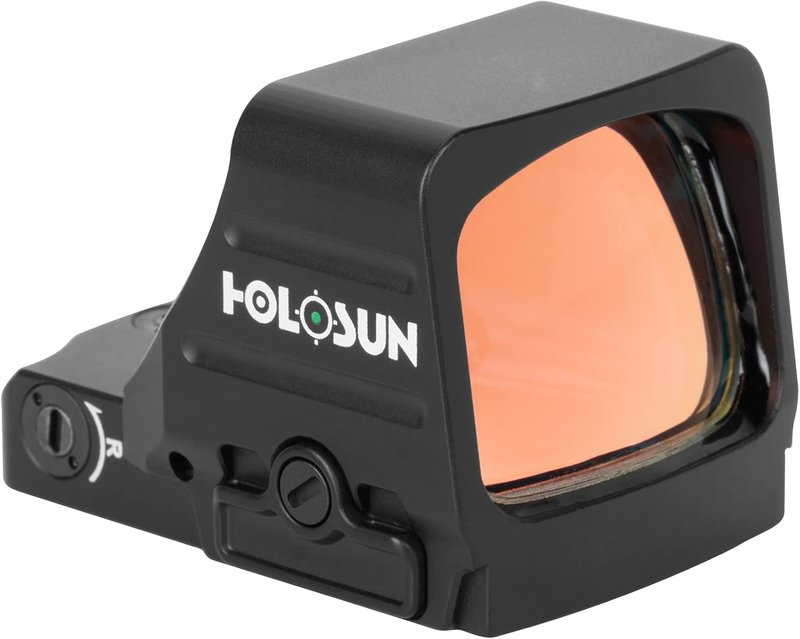 Holosun 407/507COMP Series Reflex Pistol Sight - 6 MOA Dot & 8/20/32 MOA Circle, Durable Aluminum Design | RMR Footprint