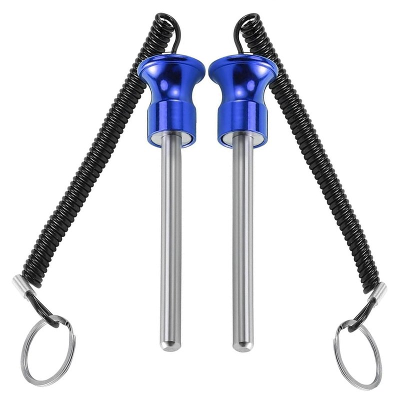 Weight Stack Pin,Magnetic Weight Pin,Diameter 4 Inch Solid Aluminum Alloy Universal Gym Pin Weight Machine Pin for Home Gym Exercise Machine Accessories(2pcs) (Red)