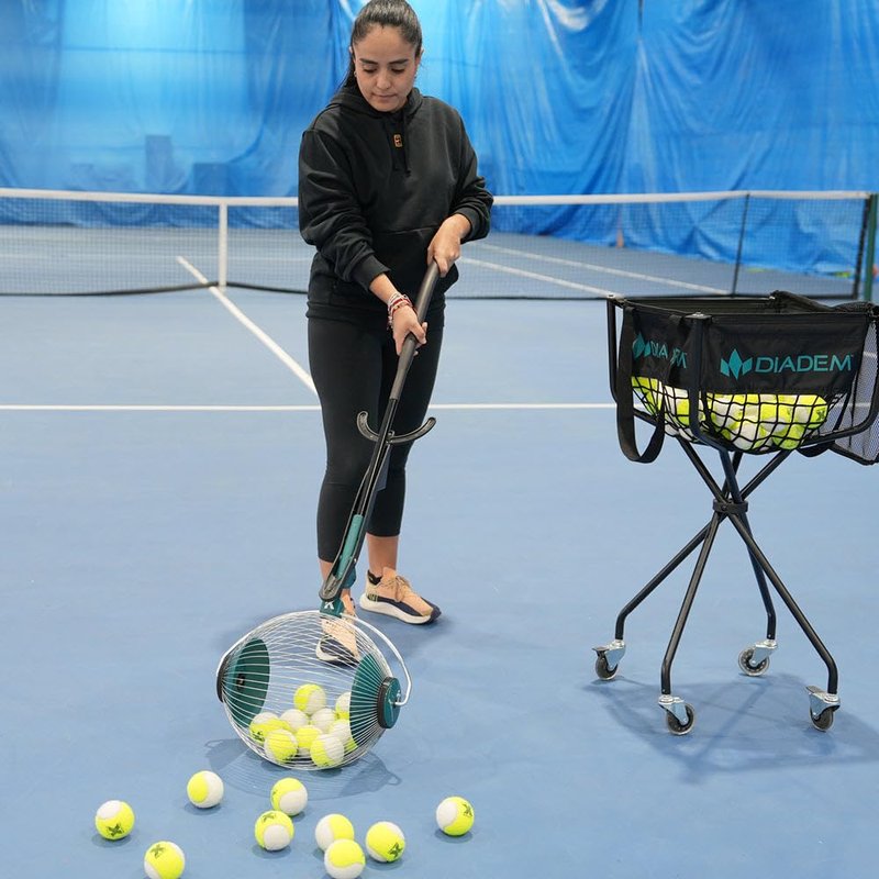 Kollectaball Fastest Portable Ball Collector for Tennis Balls or Pickleballs (Ball Collector)
