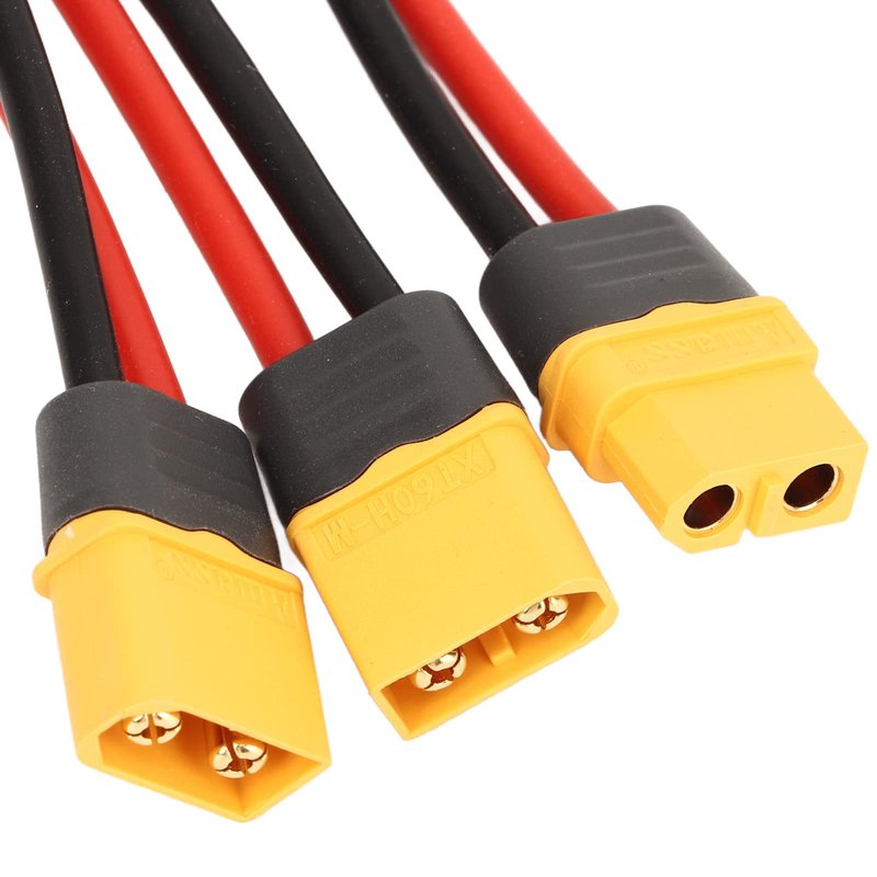 Dual Battery Adapter for E-Bike Dual Battery Parallel Module Converter 20V 72V Battery Discharge System Dual Battery Pack Balancer Dual Battery Connector Convertidores