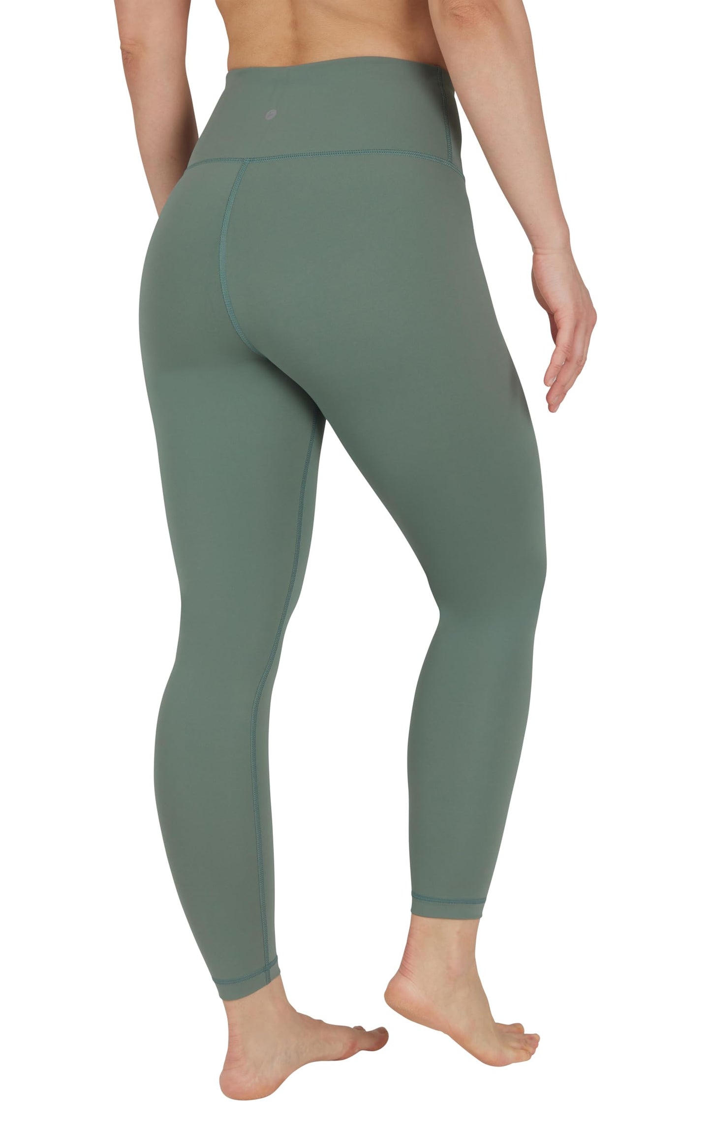 90 Degree By Reflex Womens High Waisted Leggings Buttery Soft Workout Squat Proof Gym Yoga Pants - Bay Leaf - XXL