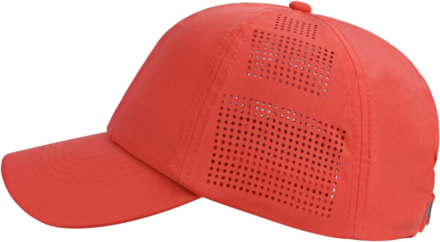 Quick Drying Women's Baseball Cap | Lightweight Mesh Sun Hat with UV Protection - Multiple Colors Available