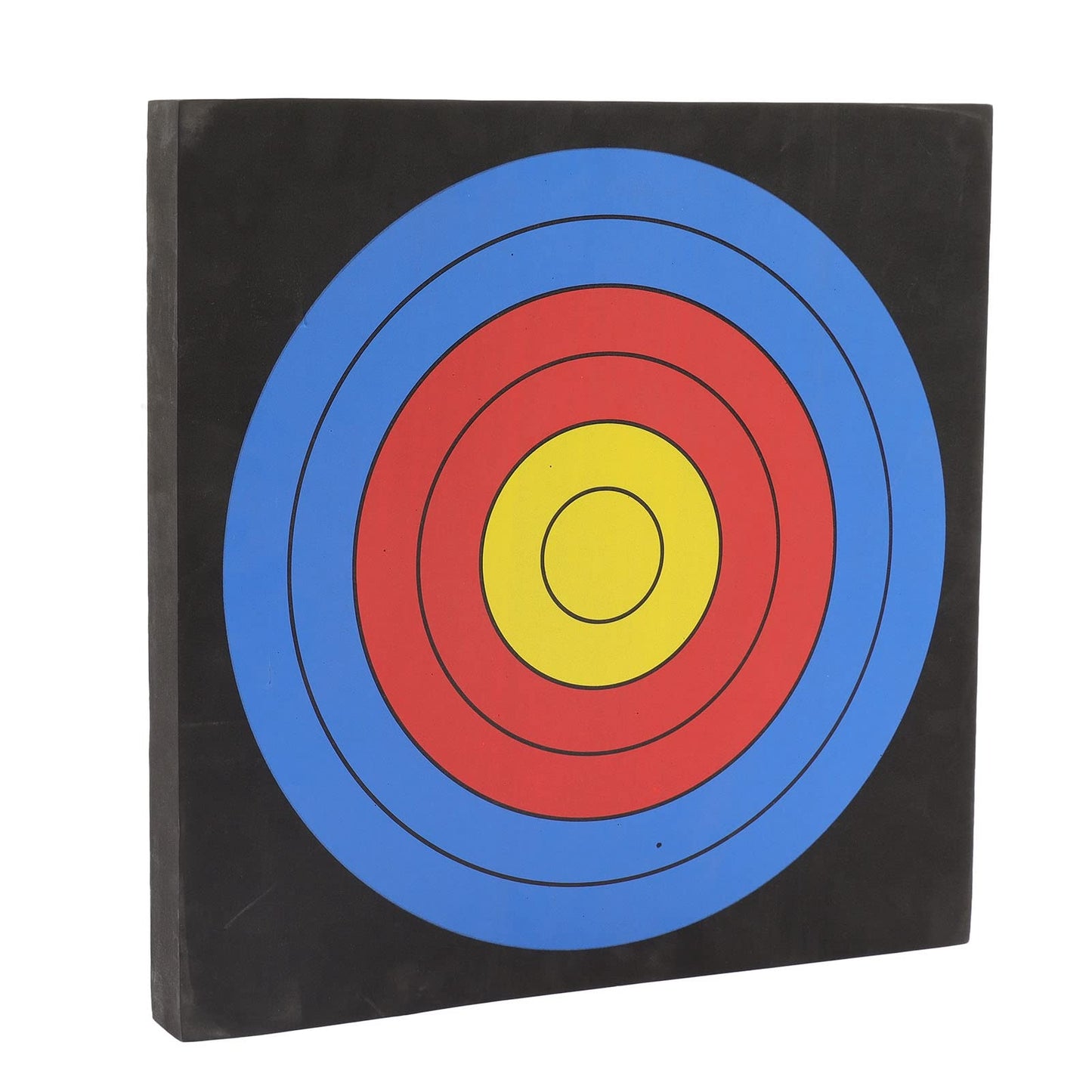Archery Target, Durable Stackable EVA Construction Outdoor Archery Practice for Beginners Families Backyard Recreational Use