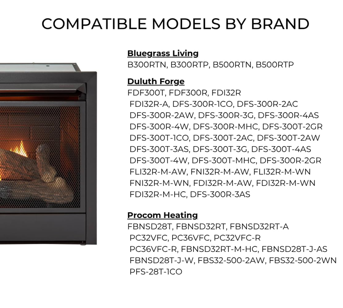 Blower for ProCom and Duluth Forge Gas Fireplaces - Model# FIB100