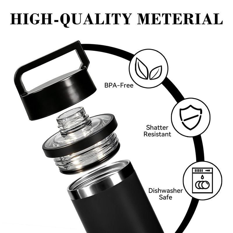 Chug Replacement Lid Cap, Compatible with YETI Rambler Bottle Fits for 18oz/26oz/36oz/64oz