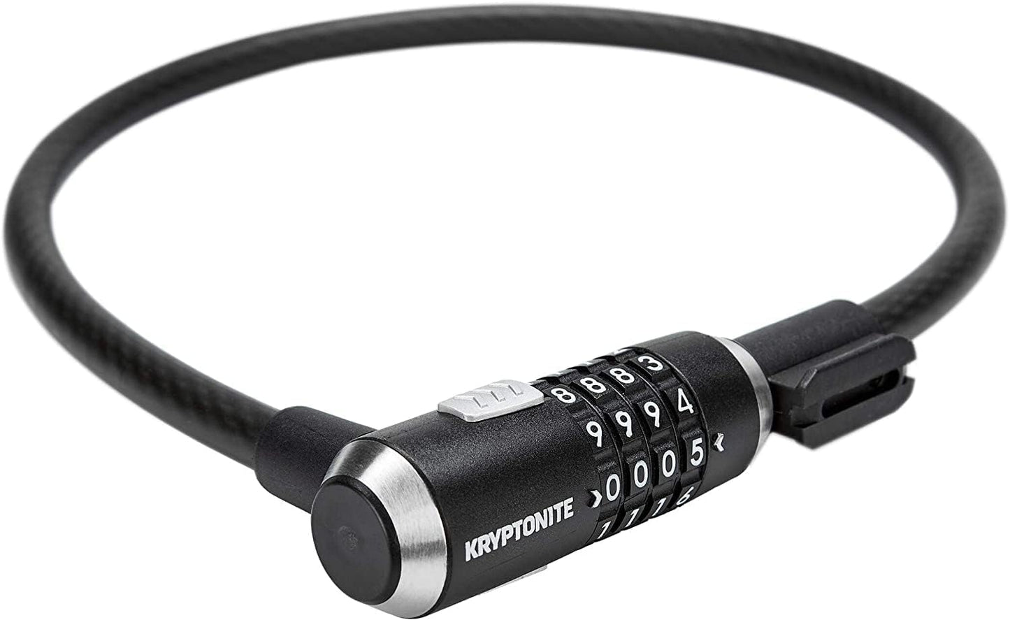 Kryptonite KryptoFlex Bike Lock Cable - Heavy Duty 12mm Thick Braided Steel | 2FT/6FT/10FT Lengths for Anti-Theft Security