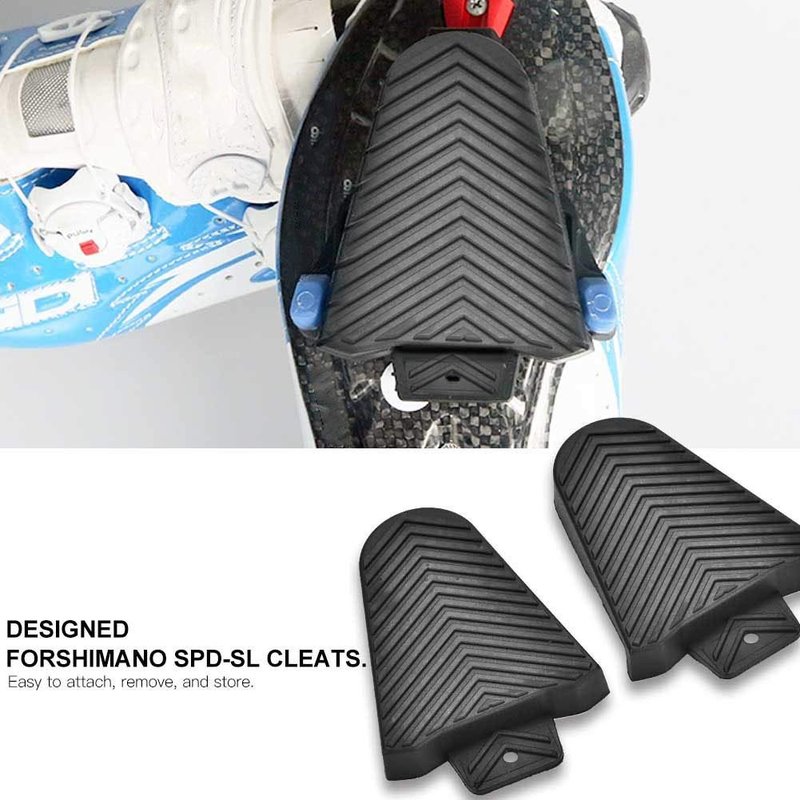 Alomejor Cleat Cover 1 Pair Cycling Shoes Cleat Covers Pedal Cleat Protective Cover for Cleats