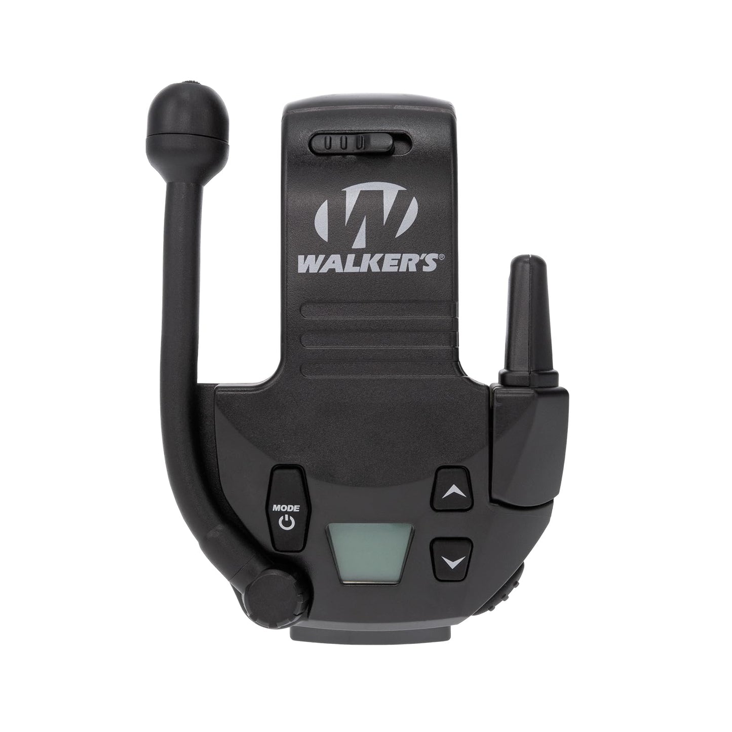 WALKER'S Razor Walkie Talkie Attachment - 22 Channels 3 Miles Range Distance Voice-Activated & Game Ear Belt Clip Holder for Ear Muffs, Glasses, Rope, Ect, Black, One Size (GWP-BELTLOOP)