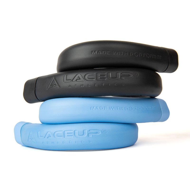 New LaceUp Wearable Wrist Weights | 2 Pack Black - 1 Pound Each | Adjustable Wrist Weights Set for Walking, Yoga, Dance, Barre, Pilates, Cardio, or Aerobics