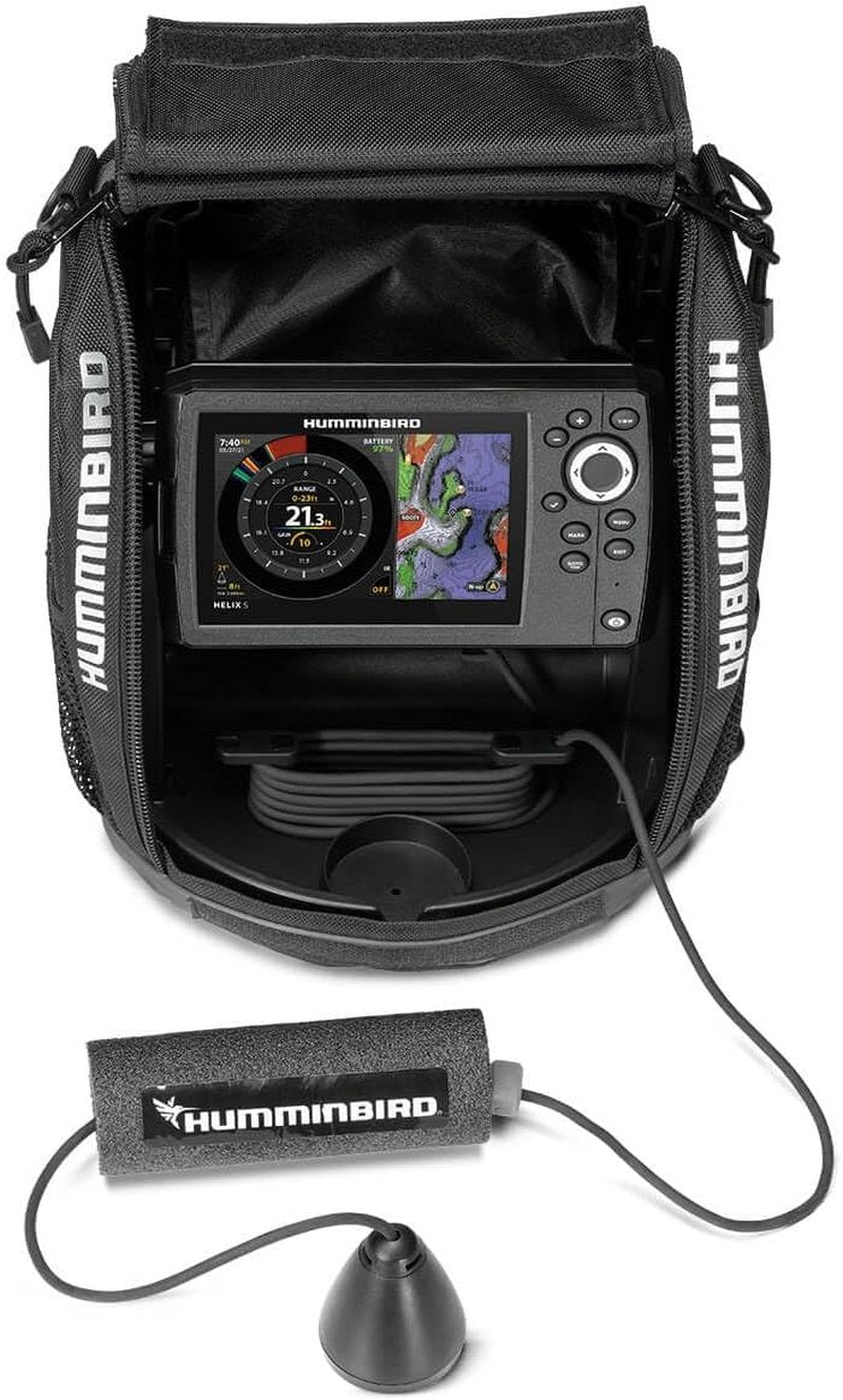 Humminbird ICE H5 Chirp GPS Fish Finder - Advanced Sonar Technology | Compact Design