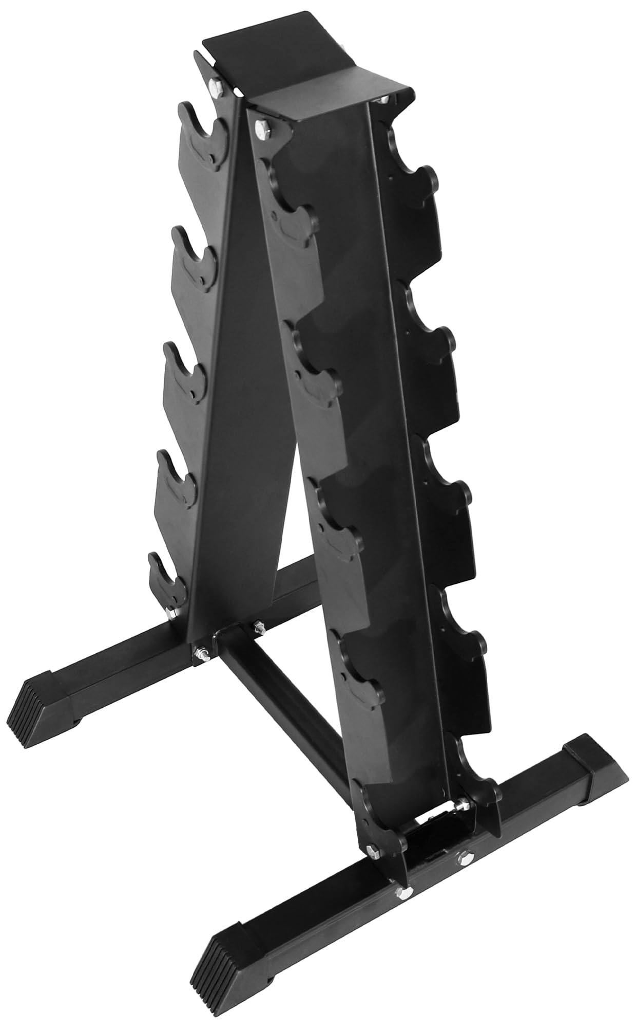 Signature Fitness Dumbbell Rack Multifunctional Weight Stand for Home Gym, A-Rack, 600-Pound Capacity