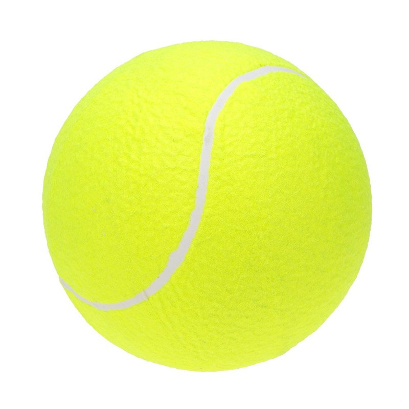 Lixada 9.5" Oversize Giant Tennis Ball for Children Adult Pet Fun (Shipped Deflated)