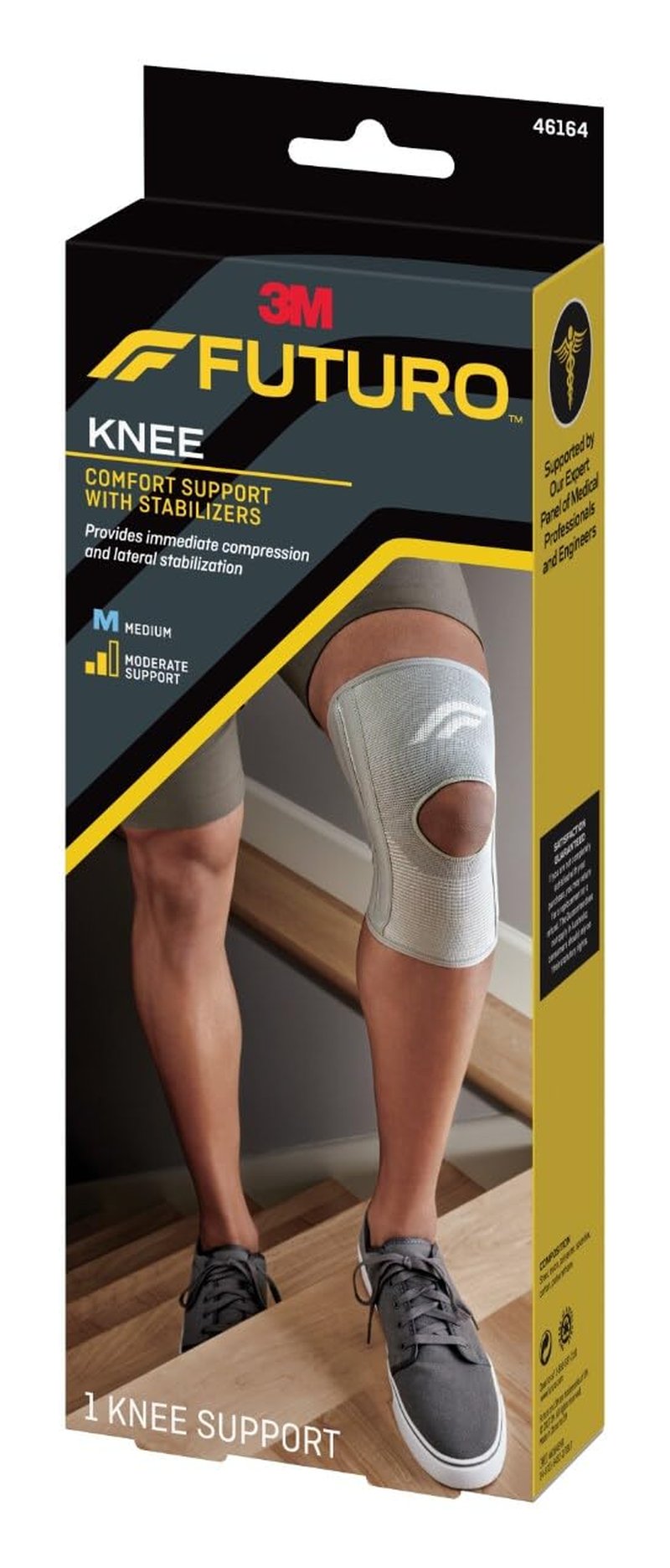 FUTURO Comfort Knee with Stabilizers, Medium