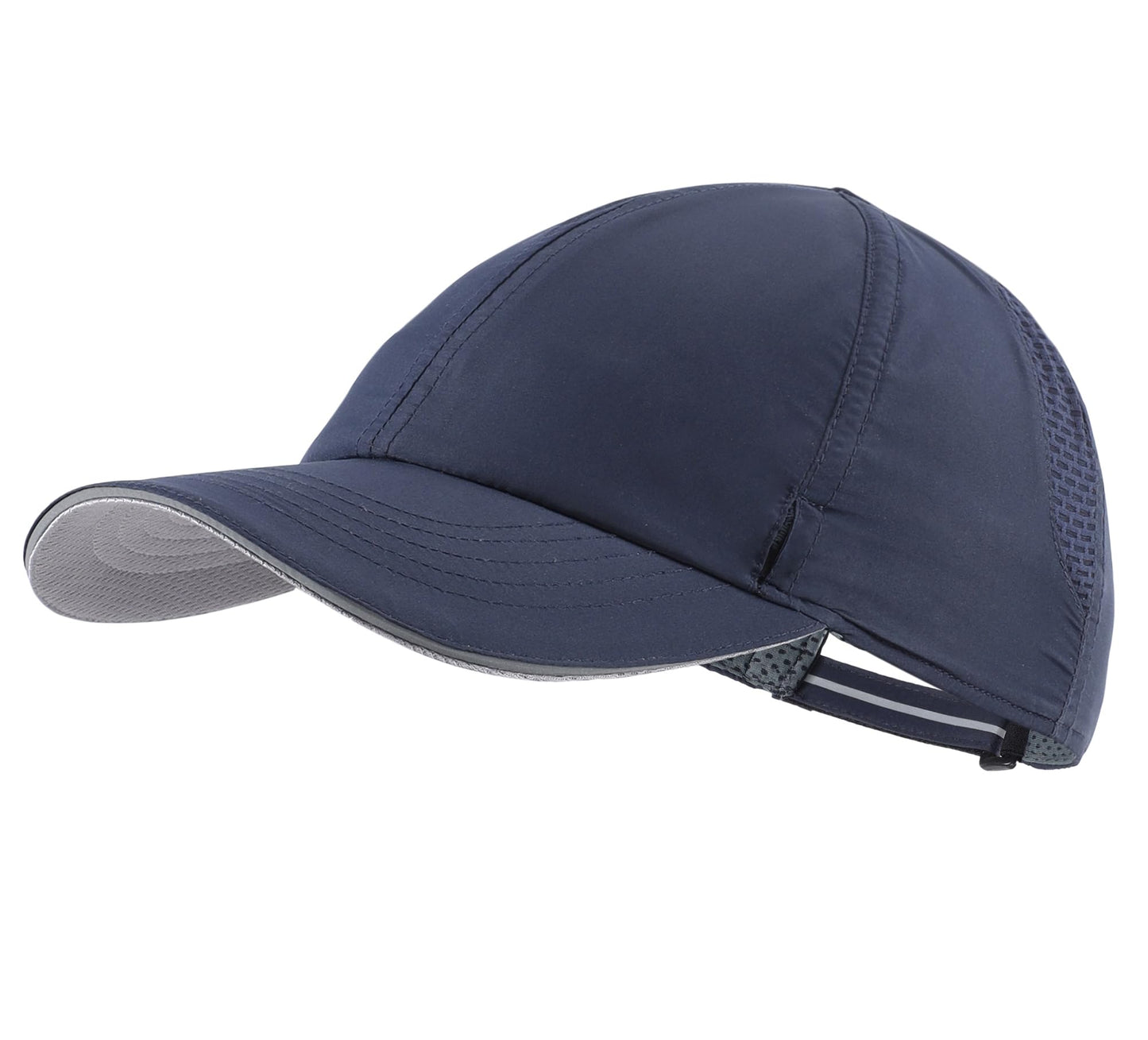 Connectyle Quick Dry Running Cap for Men Women UPF 50+ UV Protective Sports Hat Adjustable Baseball Tennis Golf Hat Navy Blue
