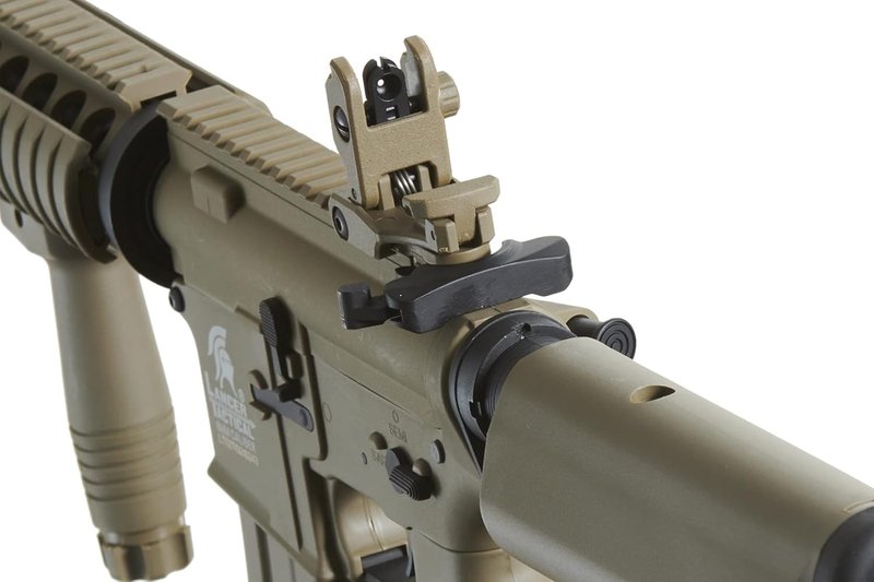 Lancer Tactical Gen 2 MK18 MOD 0 Airsoft Gun - AEG CQB Rifle with Battery, Charger & 1000 Rounds 6mm Pellets