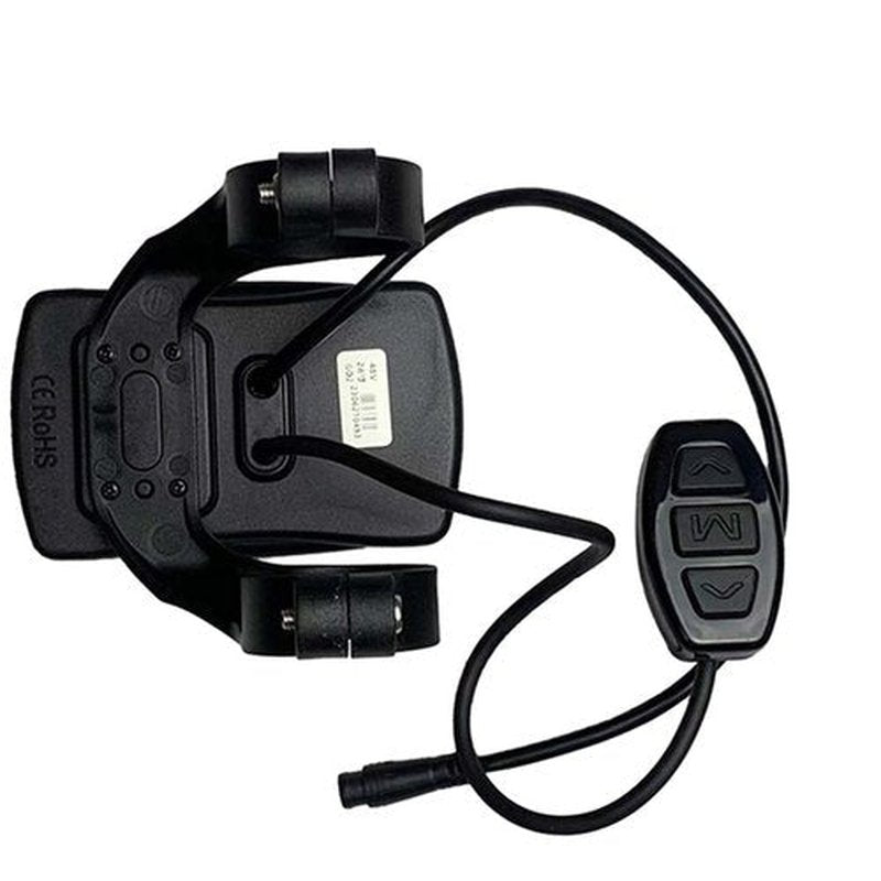 NULKOMMA S700 Electric Bike LCD Display Meter E-Bike Display Screen 36V/48V Electric Bike Computer Conversion Accessories for Electric Scooter (6-pin-Male Plug)
