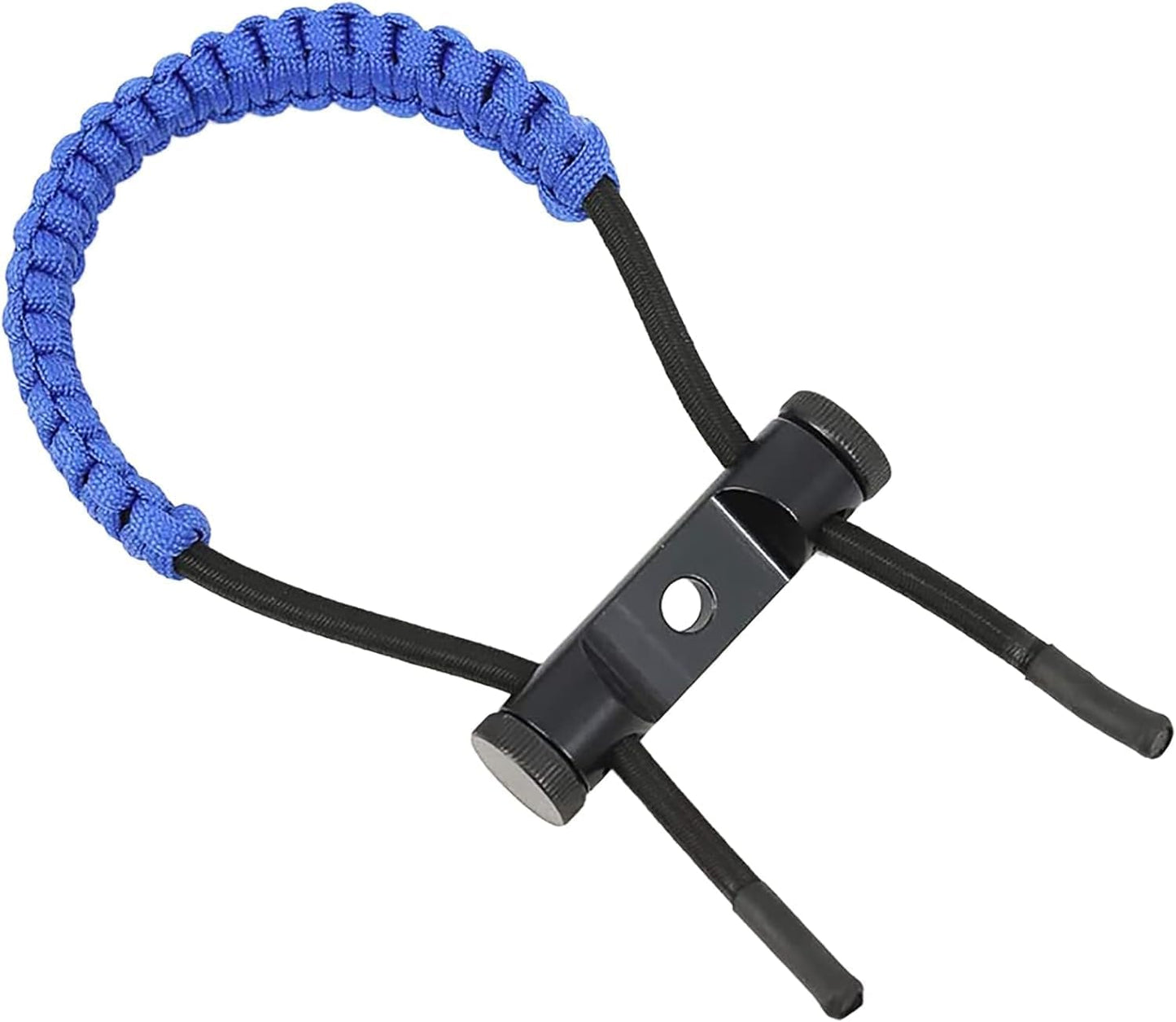 Archery Bow Wrist Sling - 550 Paracord Strap with Stretch Lanyard | Fits Compound & Recurve Bows