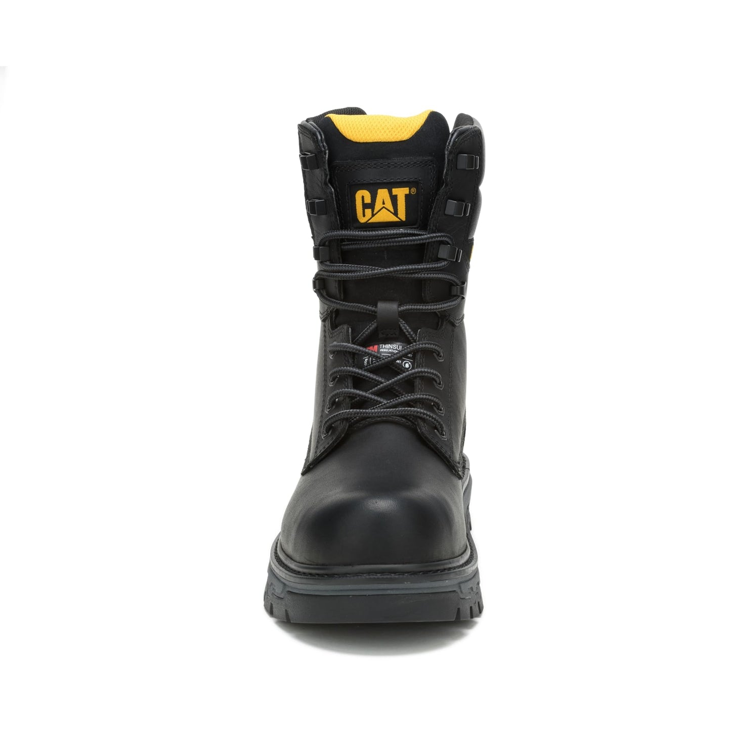 CAT Men's Colorado Equip 8 Inch Waterproof Tx Insulated Composite Toe Construction Boot, Black, 11