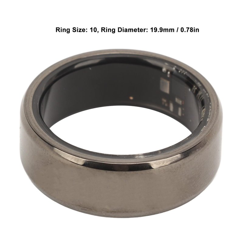 Smart Ring Health for Men and Women, Step Counting, Exercise Data, Sleep Monitor, Fitness, App Remote Photography for Android for iOS with Charging