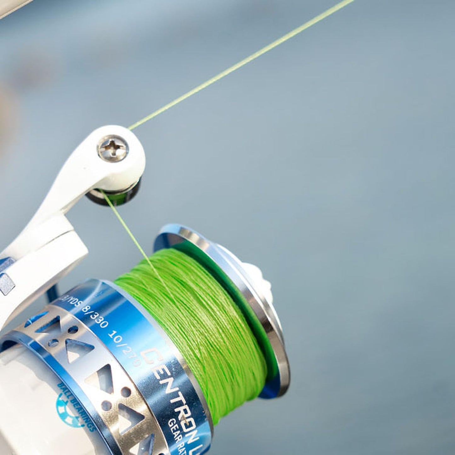KastKing Superpower ColorShield Braided Fishing Line, Neon Green, 30LB, 150Yards, X4