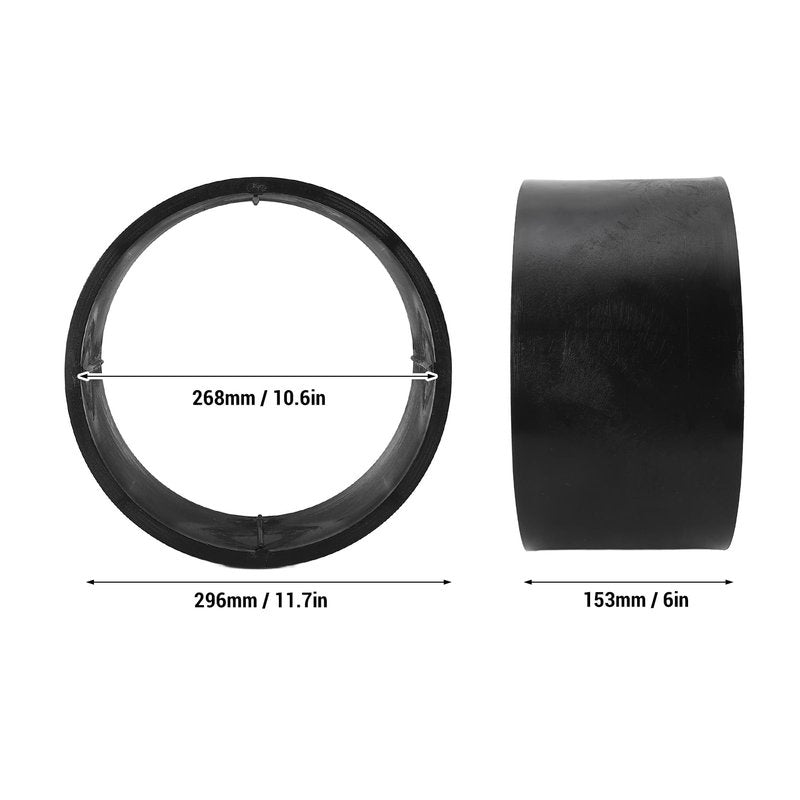 Yechiry Go Kart Tire Sleeve, 11x7.10-5 Traction Reduction Sturdy PVC Tire Sleeve, Drift Ring | Drifter Wheel Hub Accessories | Tire Sleeve Replacement for Drift Trike Drifting Scooter