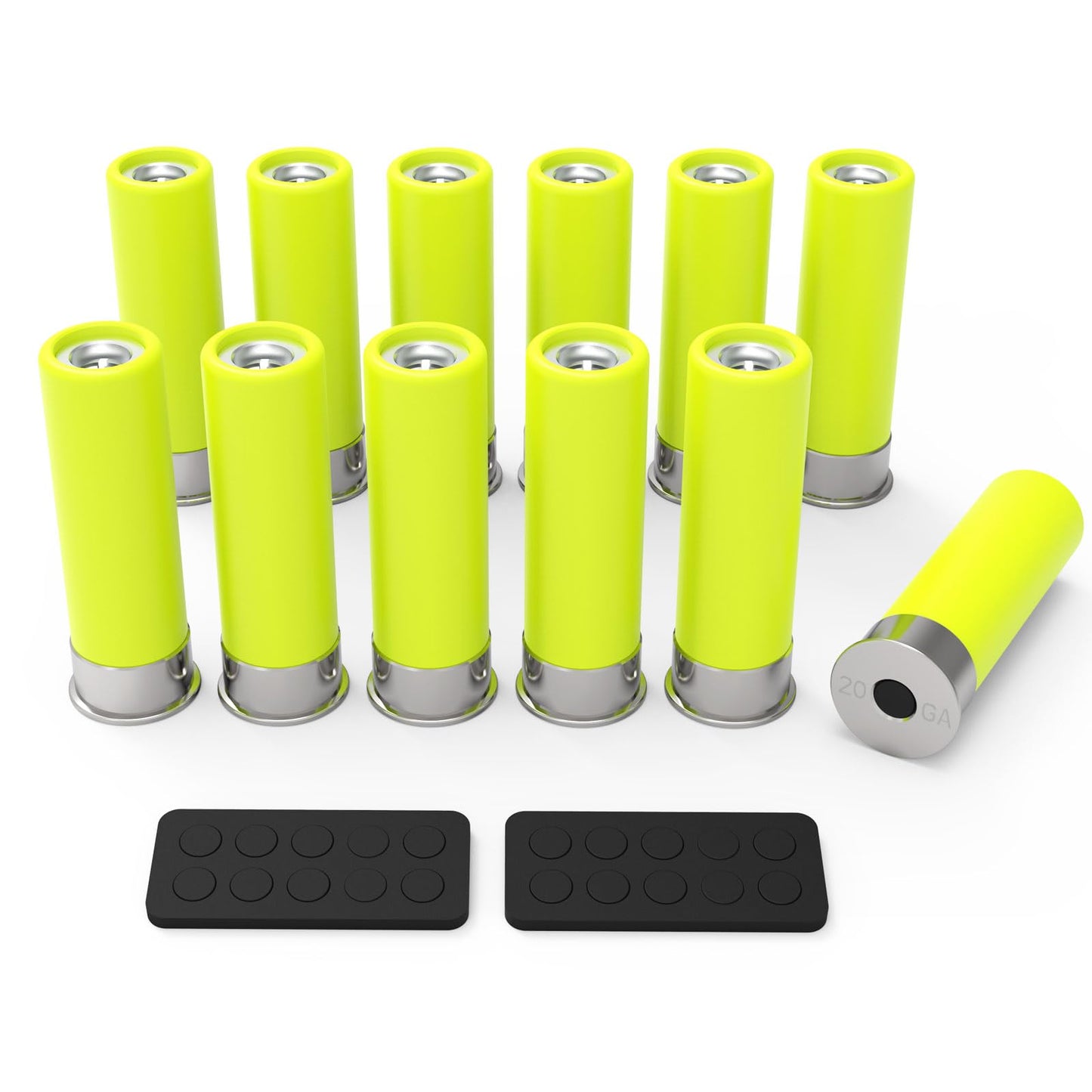 Artemis 20GA Snap Caps Dummy Rounds - Closed Weight & Precise Size for Safe Firearm Training, Fault Diction Test and Dry Fire Practice 12 Pack