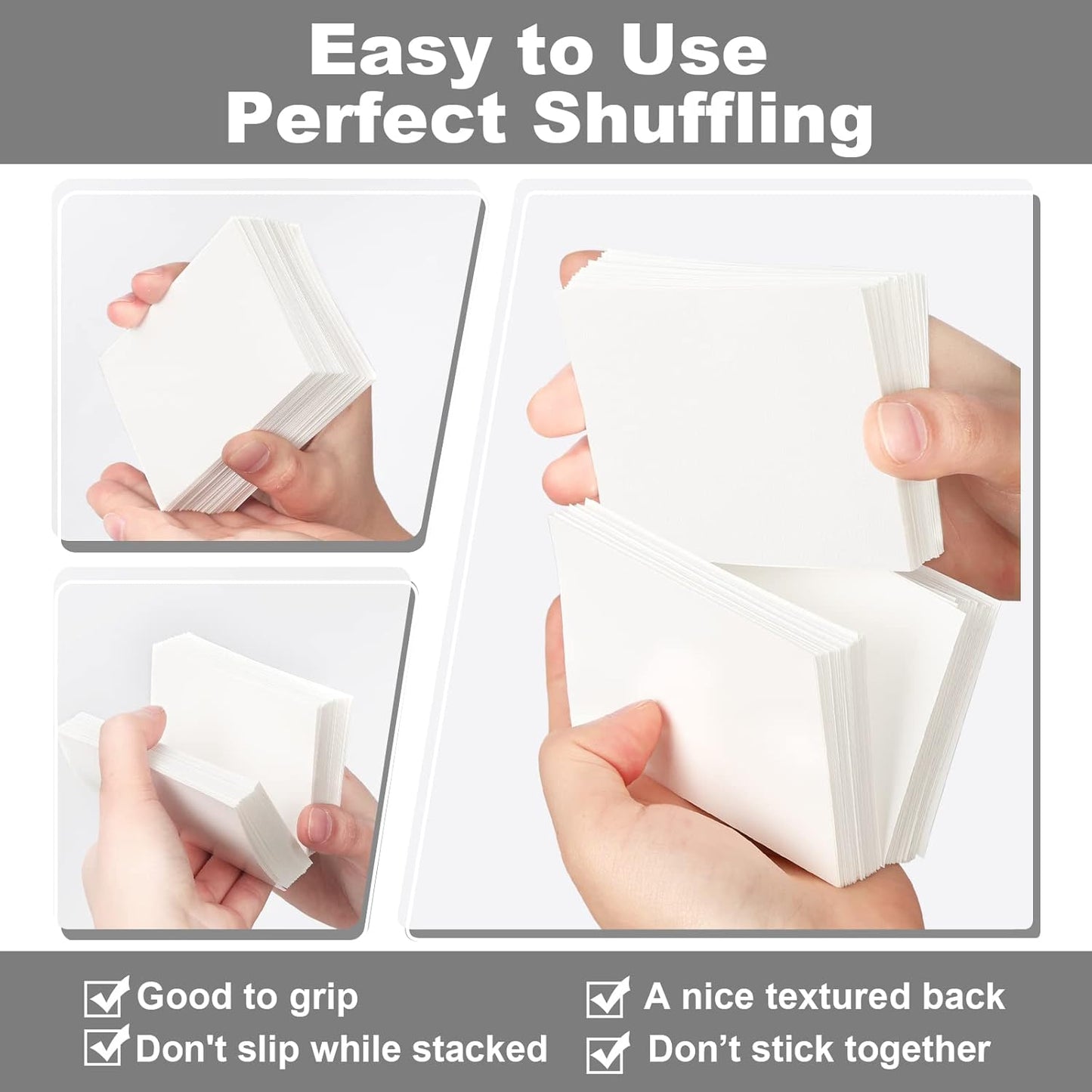 Standard White Card Sleeves 200 Pack - Sturdy Matte Finish for Trading Cards | Perfect for Shuffling & Protection