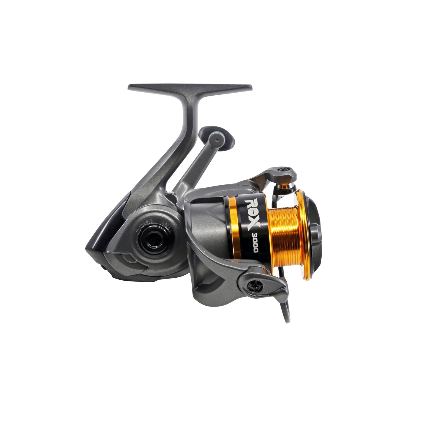 Okuma ROX Spinning Reel – Freshwater Fishing Reel with Multi-Disc Drag, Brass Pinion Gear, Corrosion-Resistant Frame & Aluminum Spool, ROX-4000A