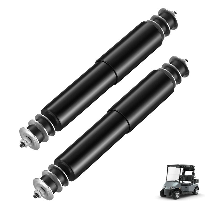 CLUBRALLY Golf Cart Front and Rear Shock Absorbers Set, EZGO TXT Shocks for 1994-2001 EZGO TXT, OEM# 76418-G01, 70248-G01, 70324-G01, 76419-G01