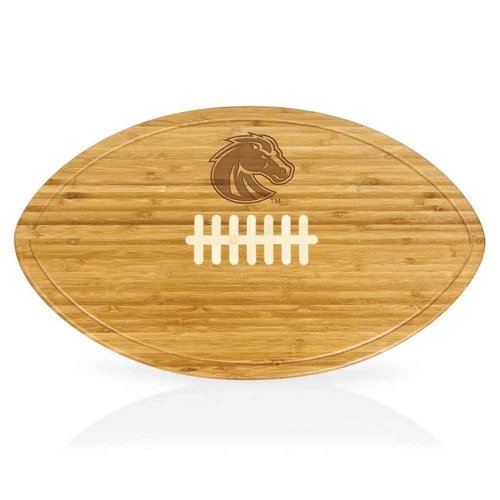 PICNIC TIME NCAA Football Cheese Board - Novelty Charcuterie Board - Serving Platter, Cheese Boards Charcuterie Boards, Wood Cutting Board, (Bamboo)
