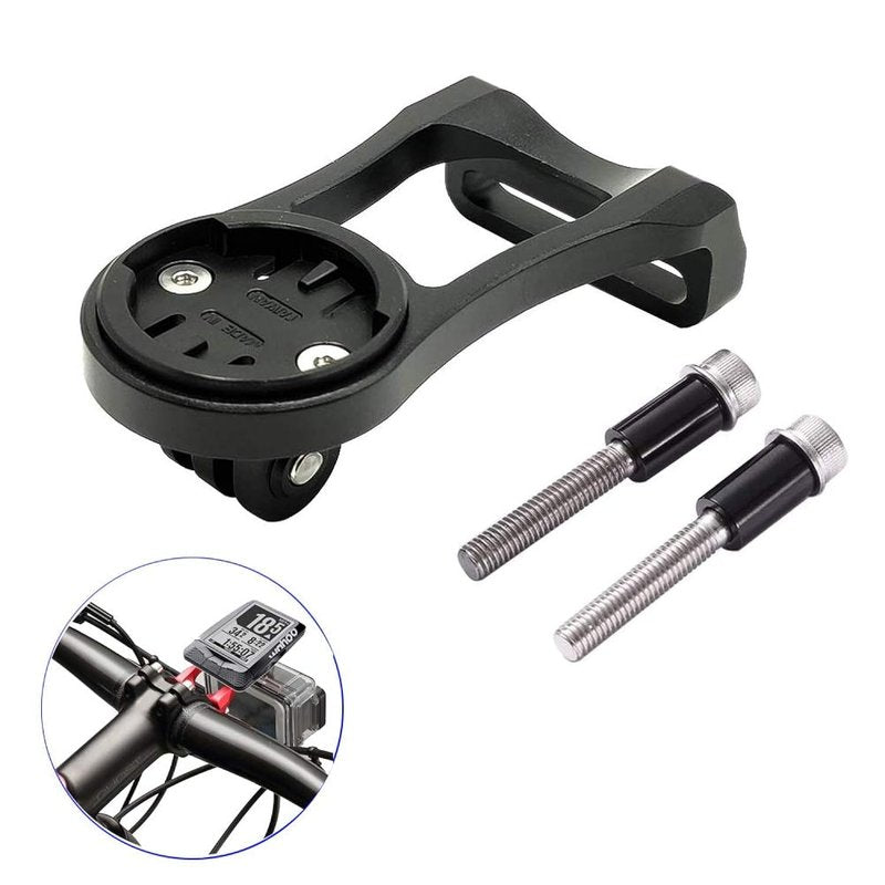 Panmout Out Front Combo Extended Mount for Wahoo Elemnt Bolt and Mini, Bike Light Adapter