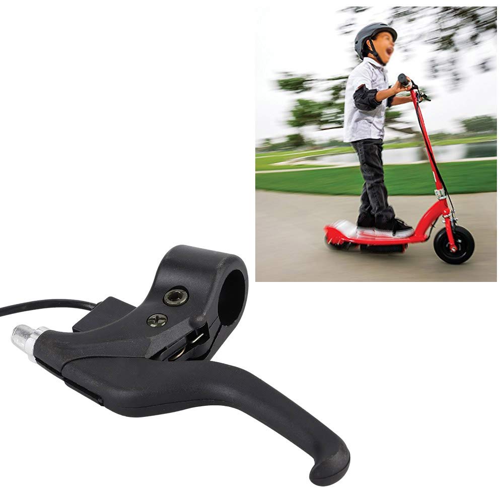 Gorgeri for Brake for Razor mx650 Left Left Side Brake Lever,Black Plastic Electric Scooter Brake Lever for Electric Scooter Pocket e-Bike