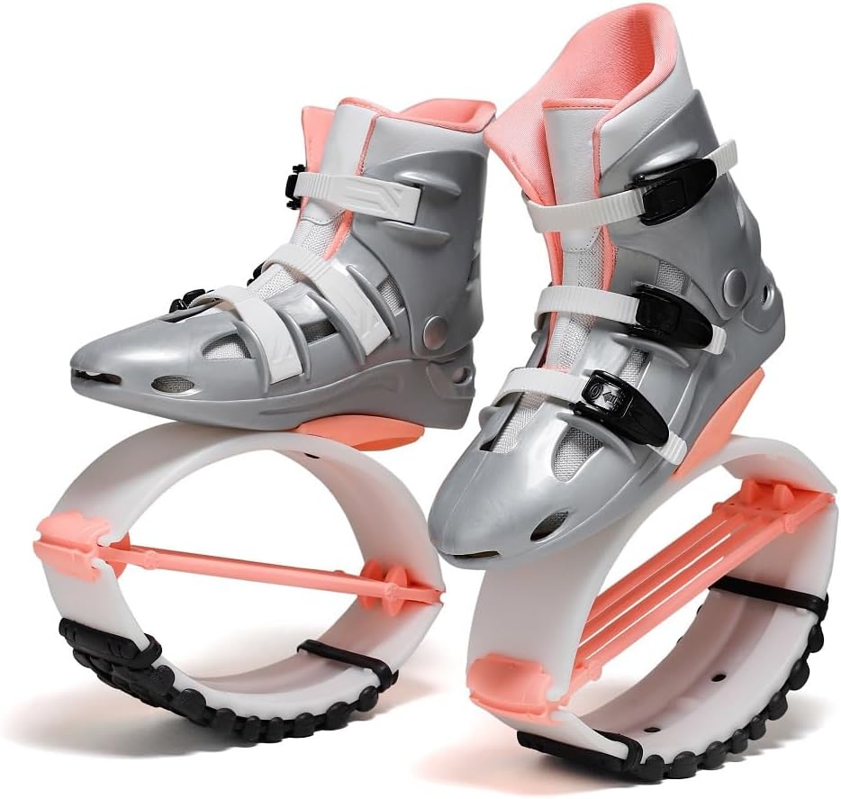 Kangaroo Jump Shoes - High Bounce Jumping Boots for Fitness & Weight Loss | Adjustable Fit, Low-Impact Design