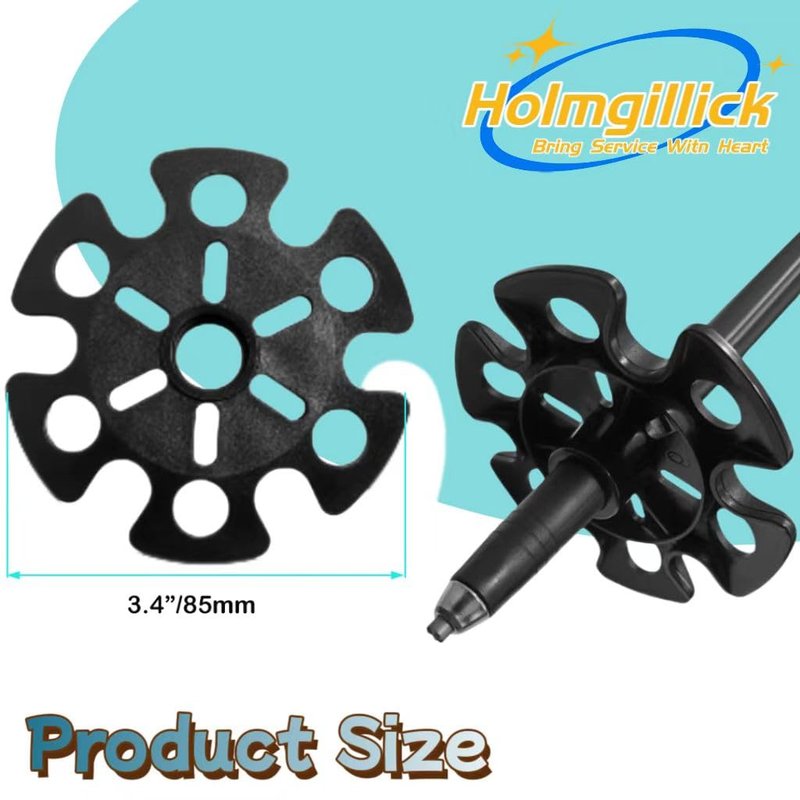 10 pcs Removable Mud Ski Basket Trekking Pole Snowflake Basket,Removable Mud Ski Basket Replacement Accessory for Hiking Poles