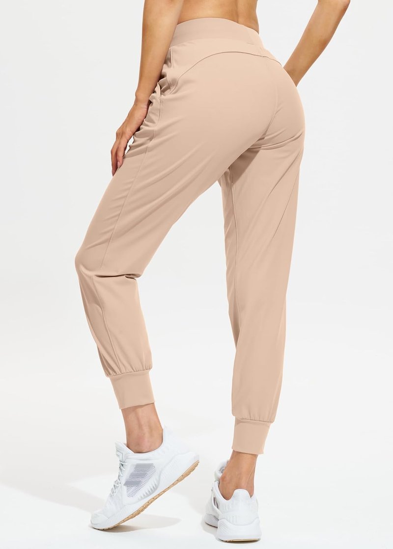 Libin Women's Athletic Jogger Pants - Tapered Sweatpants with Pockets | Petite, Regular, Tall Sizes