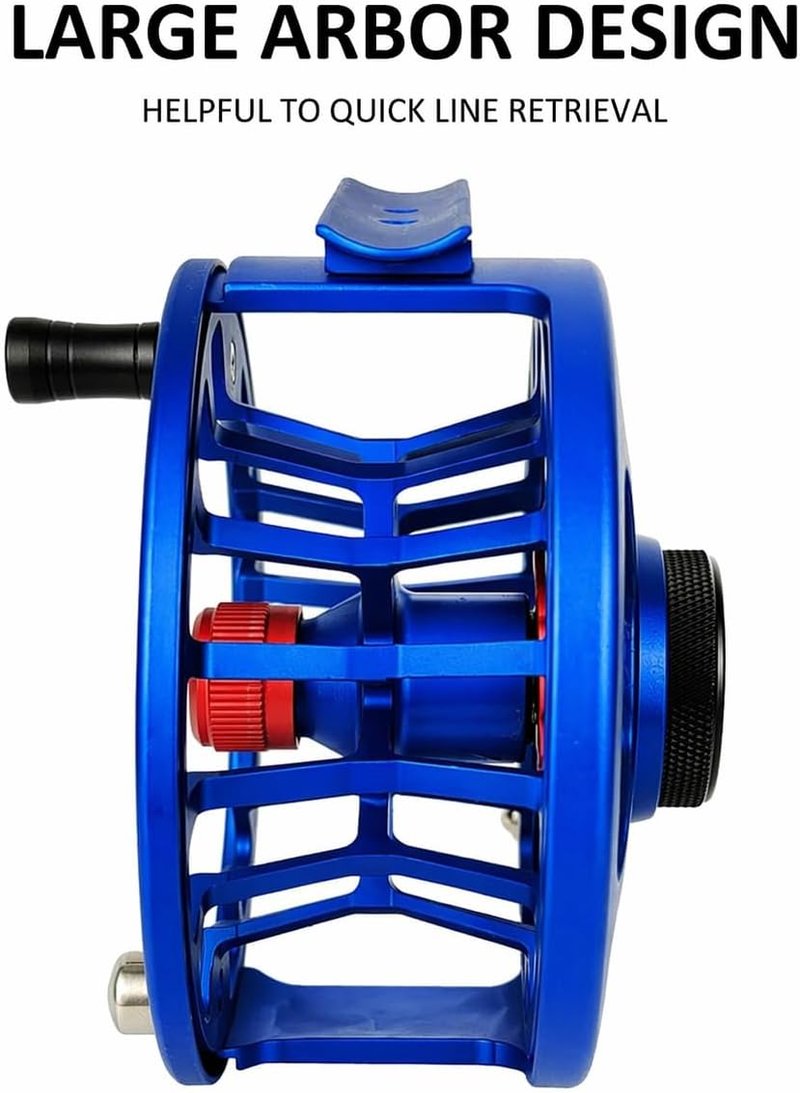 Aventik Fly Fishing Reel - Aluminum Large Arbor Design for Trout | 3/5, 5/7, 7/9wt Options