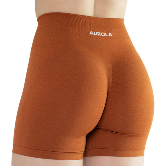 AUROLA Intensify Workout Shorts for Women Seamless Scrunch Short Gym Yoga Running Sport Active Exercise Fitness Shorts