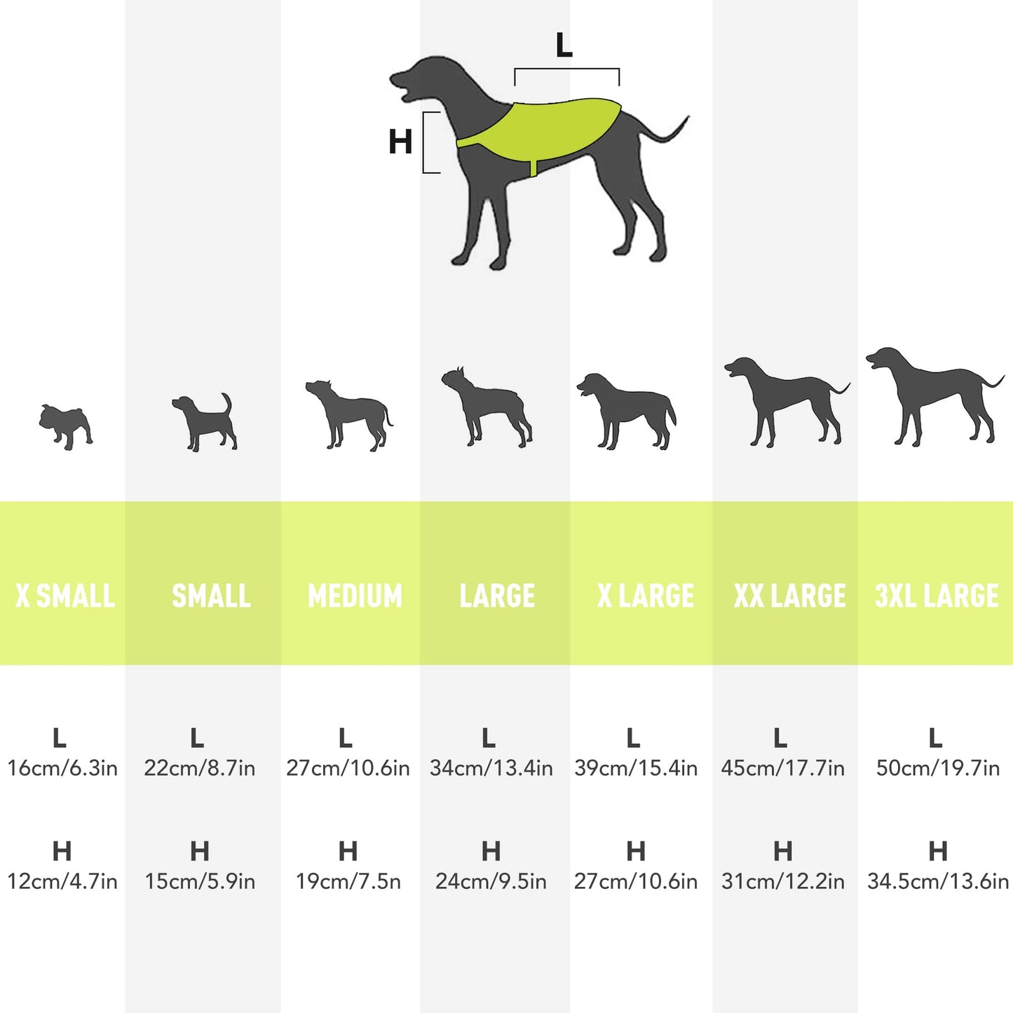 Yellow Reflective Dog Vest for XLarge Breeds, High Visibility Dog Safety Vest Harness with Removable Bell Keep Safe from Hunting, Training & Cars Accidents