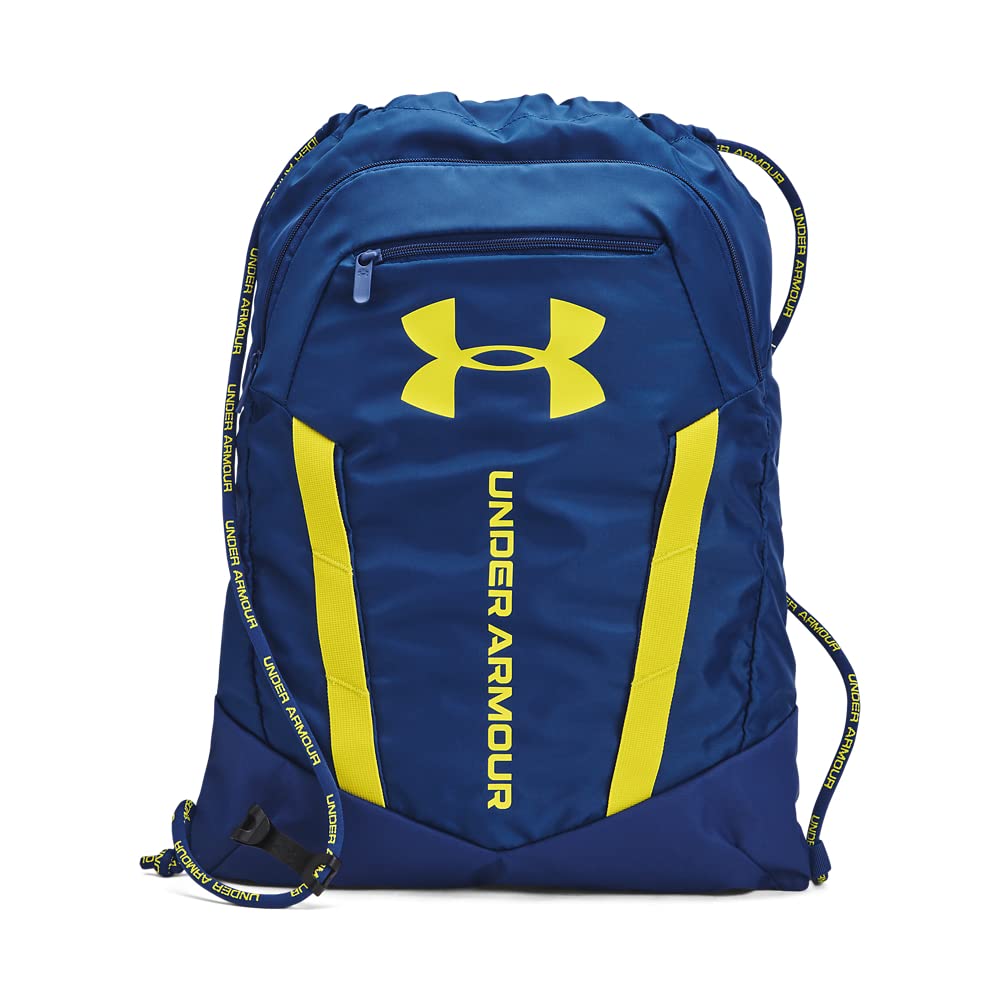 Under Armour Unisex-Adult Undeniable Sackpack, (471) Blue Mirage/Starfruit/Starfruit, One Size Fits Most