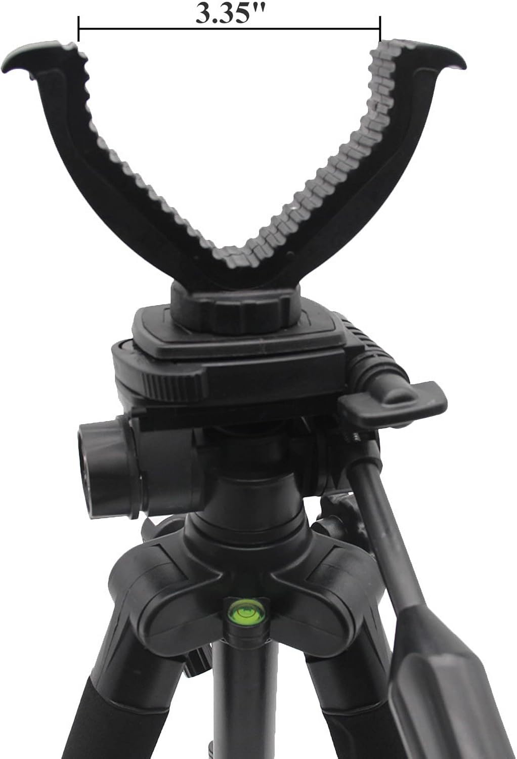 Rifle Shooting Rest Tripod - V Yoke Bracket for Stable Gun Support | Lightweight Aluminum Construction