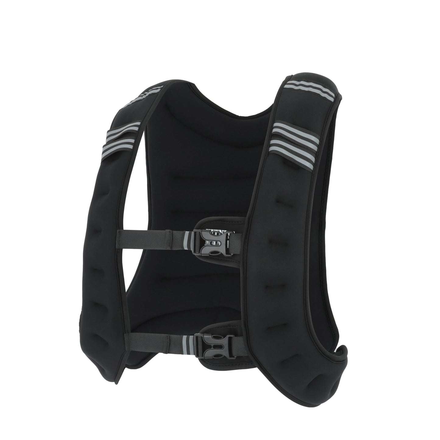 Workout Weighted Vest, 15lb/20lbs Weight Vest with Reflective Stripe for Strength Training, Running, Weightlifting, Fitness, Muscle Building, and Weight Loss, Soft, Slim Design with Weights Included