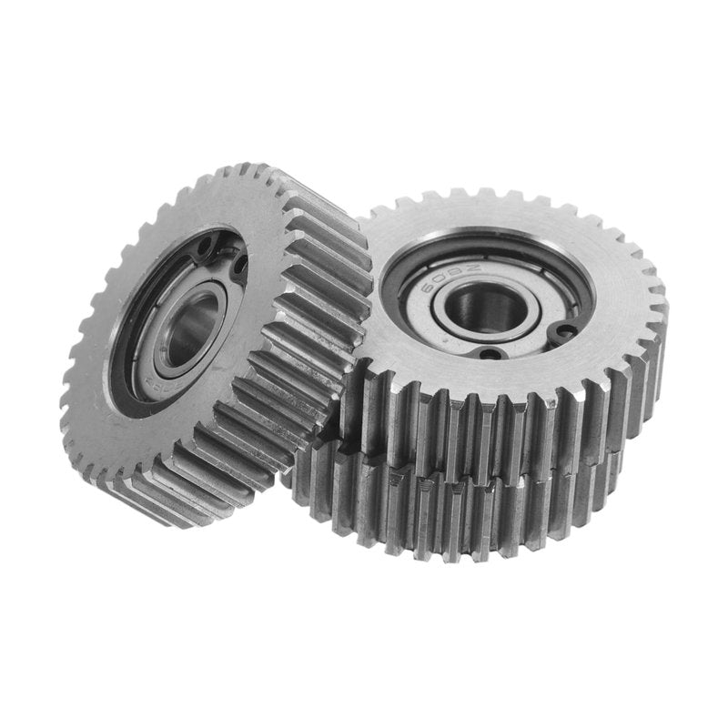 SOLUSTRE 36 Tooth Steel Motor Gear Set with Washers for Electric Bicycle Folding Scooter Replacement Compatible with Motor Durable Drive Accessory