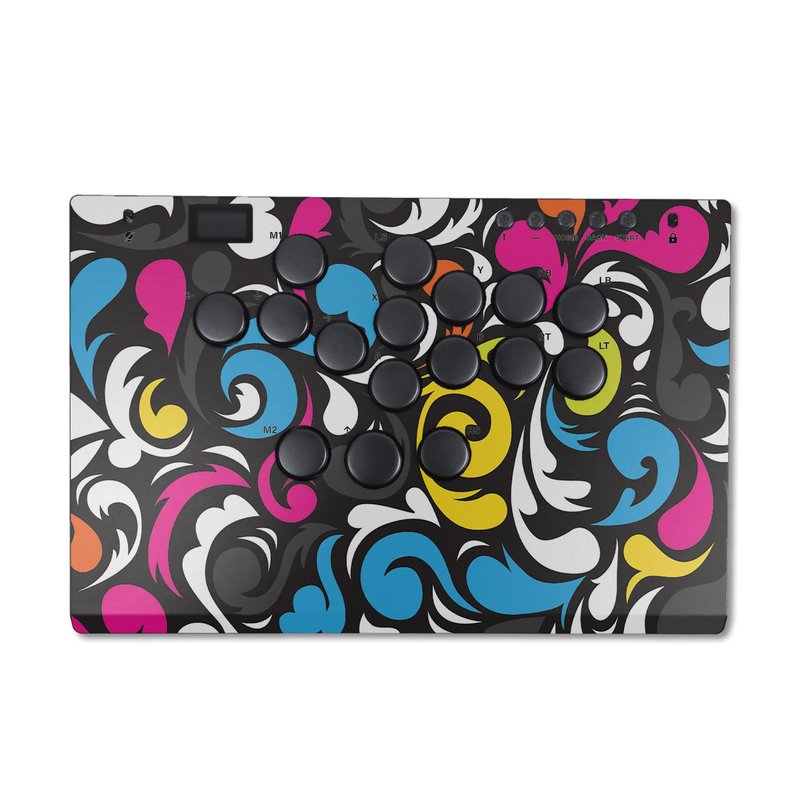 Controller Skin Compatible with Haute42 M Ultra - Swirly - Premium 3M Vinyl Protective Wrap Decal Cover - Easy to Apply | Crafted in The USA by MightySkins