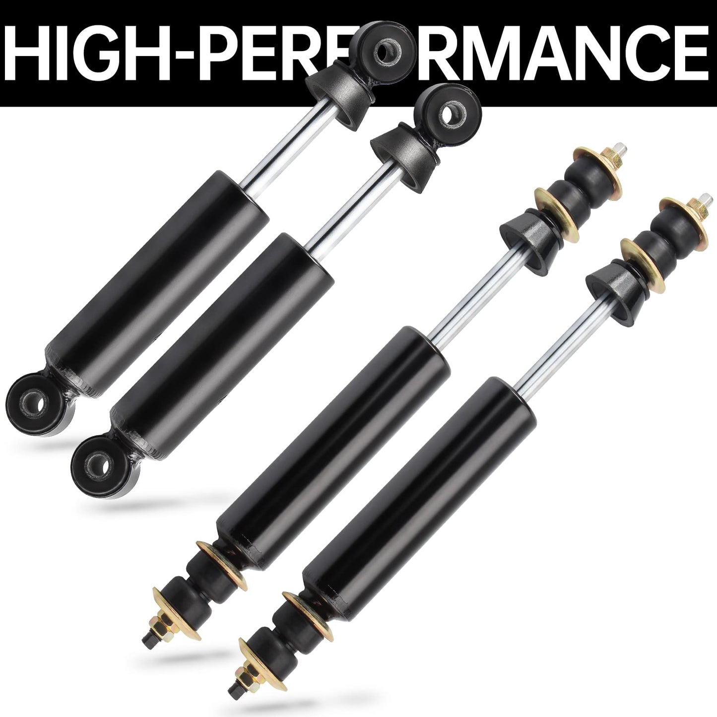 Club Car Front and Rear Shocks (grey)