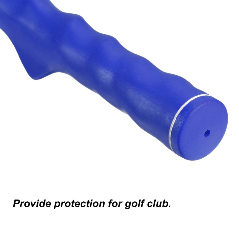 PATIKIL Golf Club Training Grip, 1 Pack Right Handed Teaching Practice Swing Non-Slip Auxiliary Aid Correction for Golf Trainer Beginner, Blue