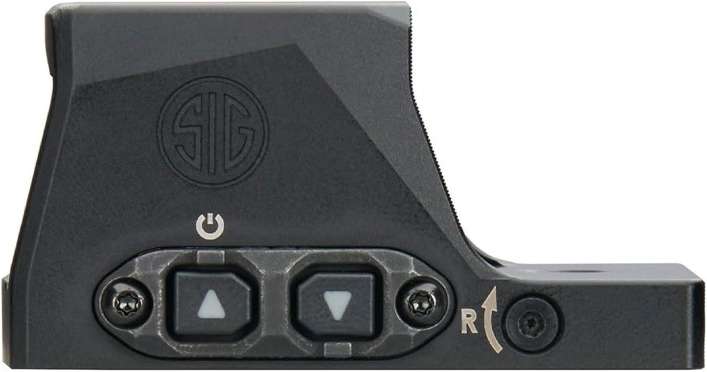 SIG SAUER Romeo-X Reflex Sight - Lightweight Waterproof Pistol-Mounted Sight with 15 Illumination Settings